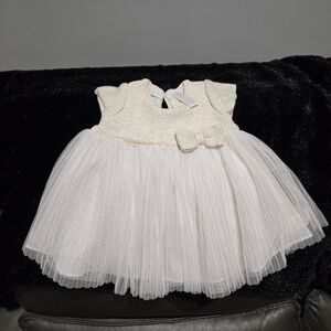 Impressions Cream Knit Baby Sweater